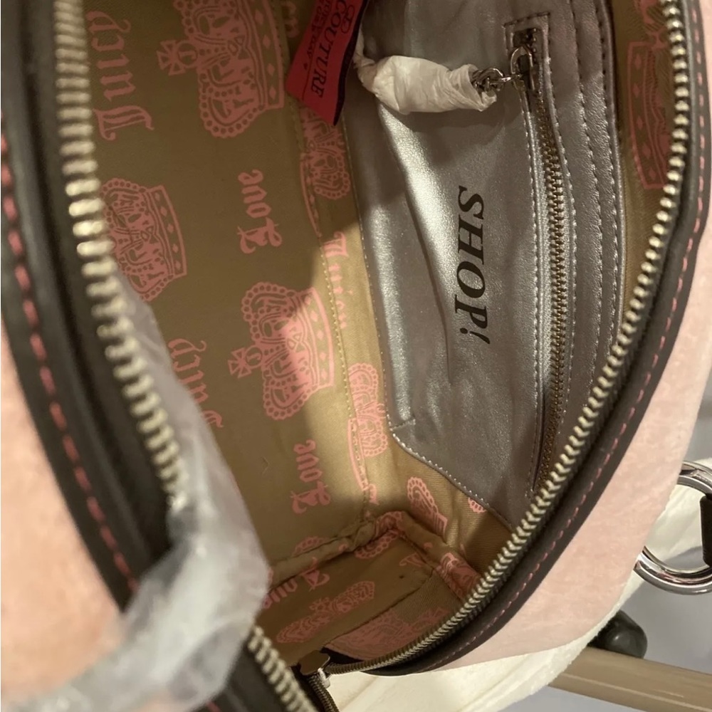 vintage juicy couture baby pink bowler bag with tags still attached - Picture 5 of 6